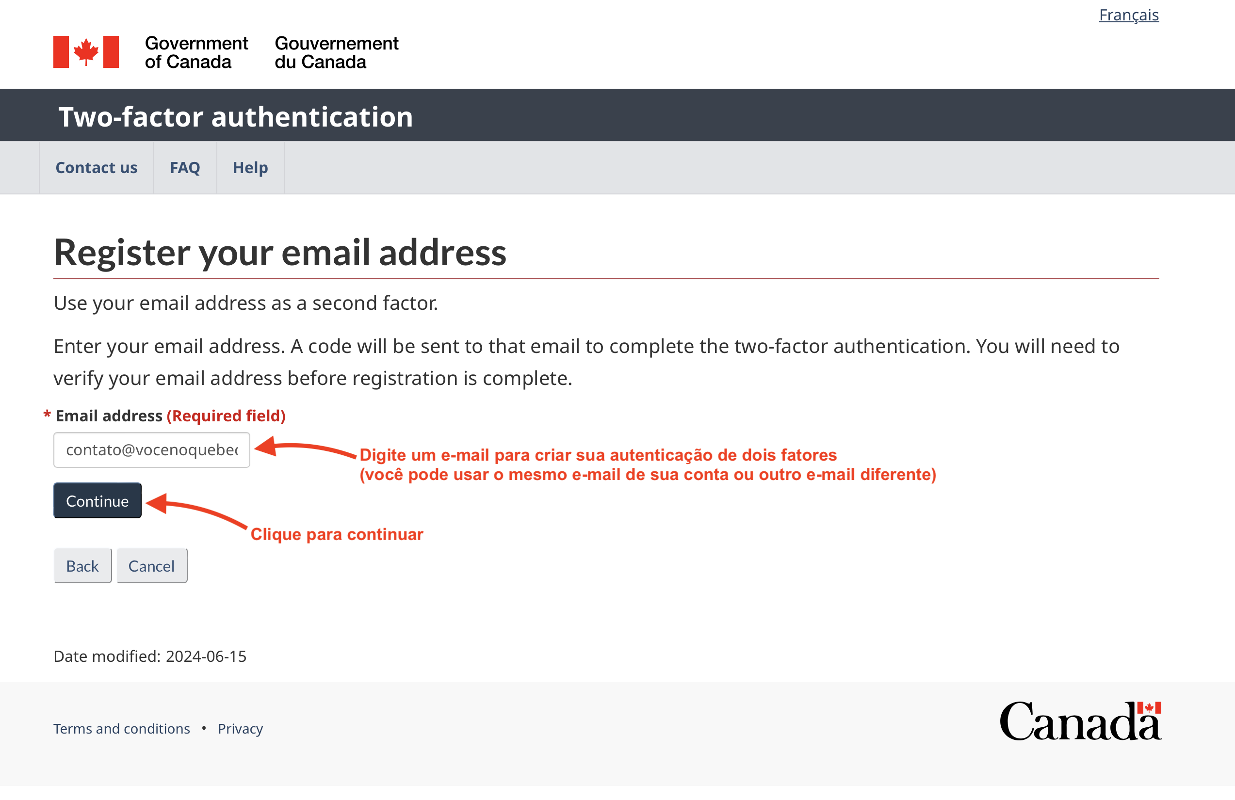 P15 Guia Passo a Passo Criar Conta no Site de Imigração do Canadá em 2024
